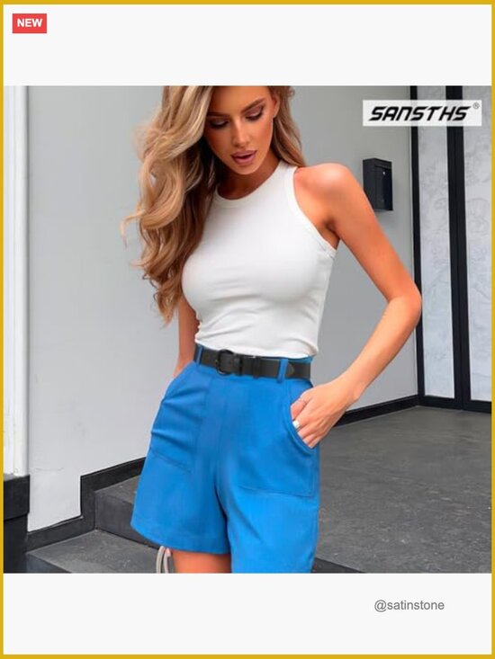 Faux Leather Belt for Jeans Pants Dresses 1.25 Inch main image 4
